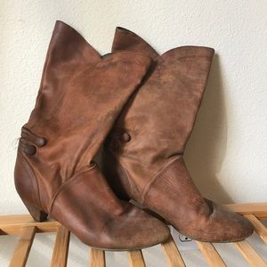 Genuine Leather Boots by Steve Madden